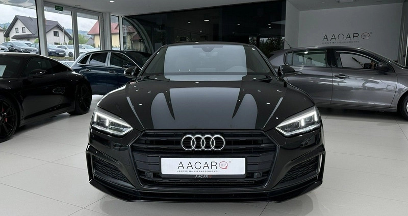 Audi A5 cena 126900 przebieg: 126662, rok produkcji 2018 z Dobczyce małe 781